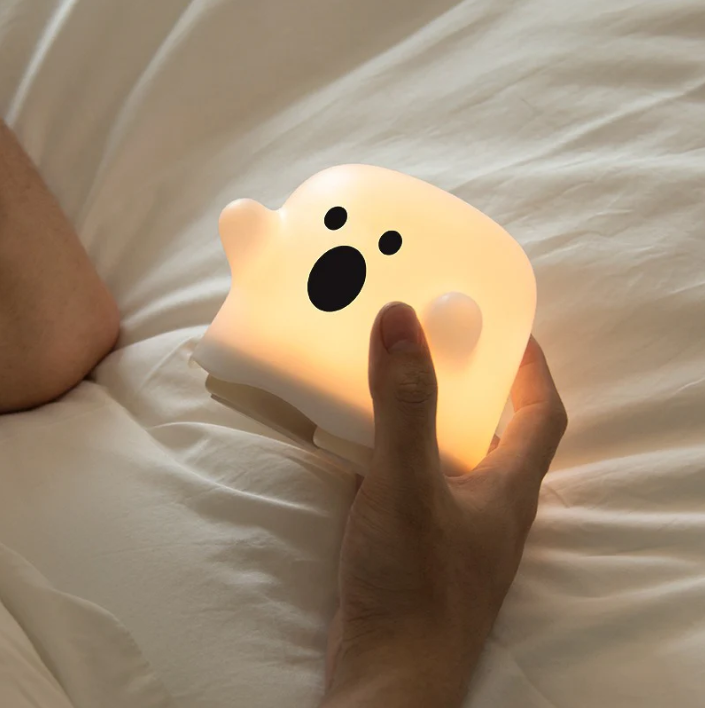 Energy-efficient LED little ghost night light for children's bedrooms