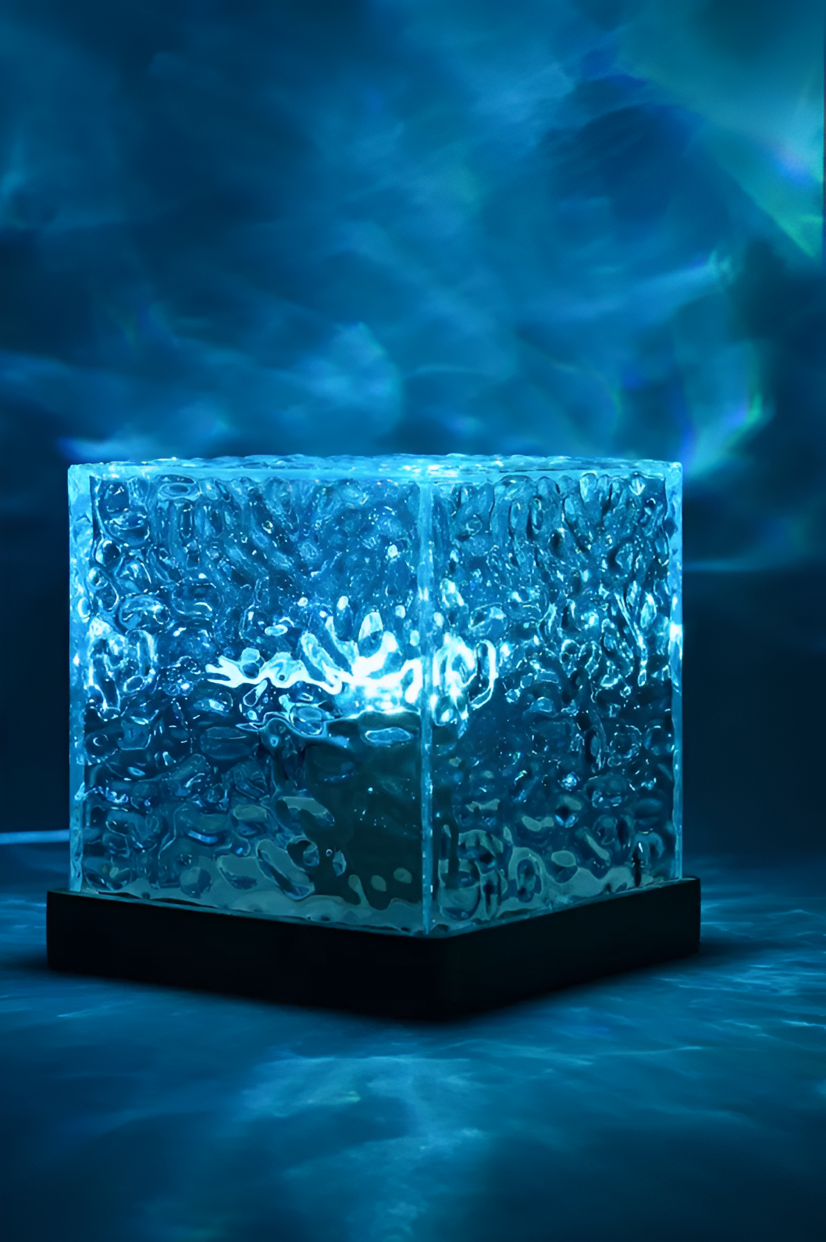 A Touch of Magic: The RGB Crystal Cube Lamp